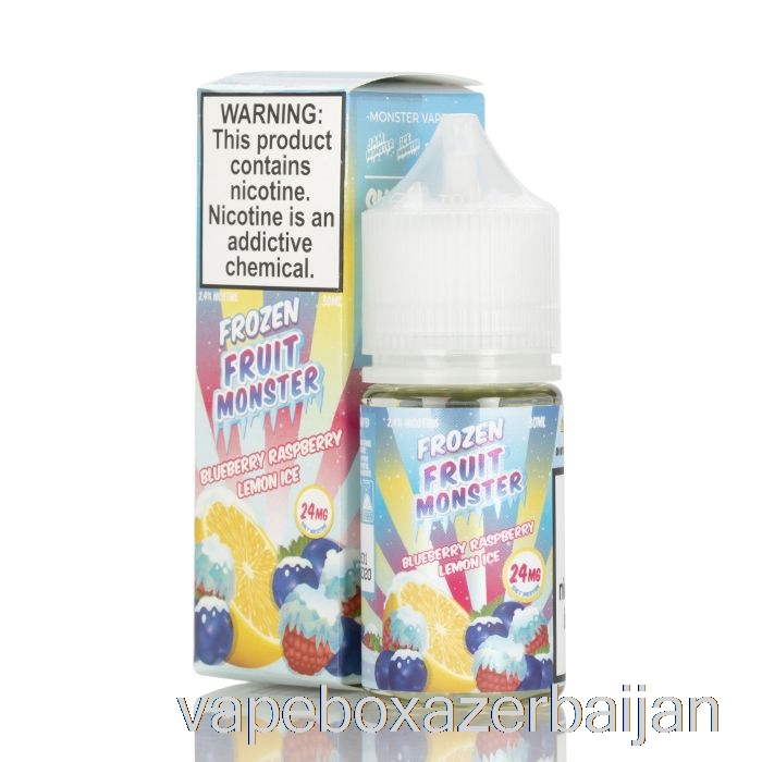E-Juice Vape ICE Blueberry Raspberry Lemon - Frozen Fruit Monster Salts - 30mL 24mg